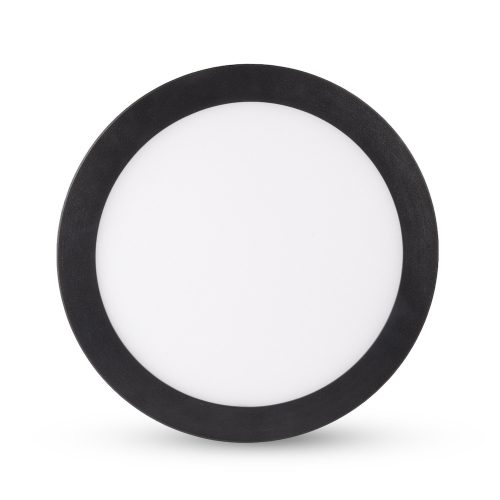 Avide LED Mennyezeti Lámpa 18W, CCT Kapcsolóval, Alumínium, IP44, Fekete