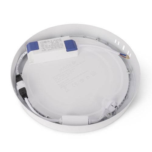 Avide LED Mennyezeti Lámpa 18W, CCT Kapcsolóval, Alumínium, IP44, Fehér