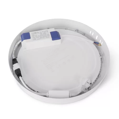 Avide LED Mennyezeti Lámpa 18W, CCT Kapcsolóval, Alumínium, IP44, Fehér