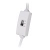Avide LED Mennyezeti Lámpa 24W, CCT Kapcsolóval, Alumínium, IP44, Fekete