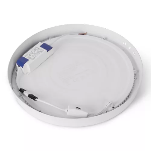 Avide LED Mennyezeti Lámpa 24W, CCT Kapcsolóval, Alumínium, IP44, Fehér
