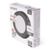 Avide LED Mennyezeti Lámpa 6W, CCT Kapcsolóval, Alumínium, IP44, Fekete