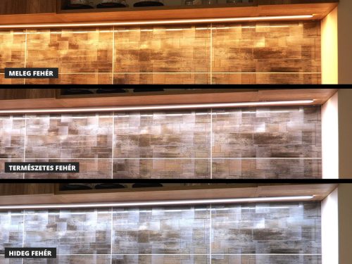 CCT LED szalag beltéri 120LED/m 12 Volt CRI=90 9,6W/m