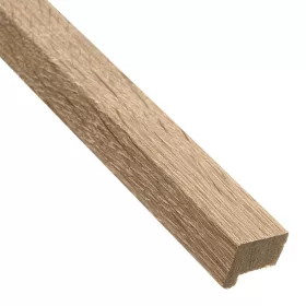   Záróelem fa hatású hangszigetelő filc lamella falburkolathoz (260cmx2cmx1,5 cm) - világos tölgy