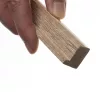 Záróelem fa hatású hangszigetelő filc lamella falburkolathoz (260cmx2cmx1,5 cm) - világos tölgy
