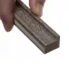 Záróelem fa hatású hangszigetelő filc lamella falburkolathoz (260cmx2cmx1,5 cm) - szürke tölgy