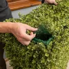 Természetes Hatású Térelválasztó Mű Sövényfal 1x1m - Buxus