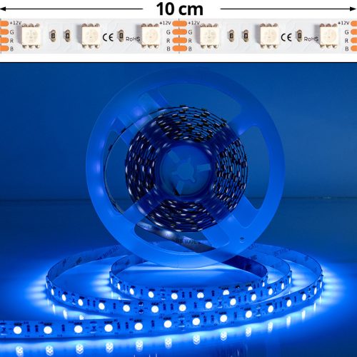 Prémium UV LED szalag 12V 395-400nm 60 LED/méter IP20