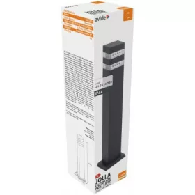   JOLLA kerti állólámpa 50cm LED, természetes fehér, Antracit