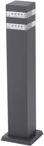 JOLLA kerti állólámpa 50cm LED, meleg fehér, Antracit
