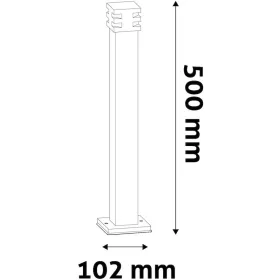   SOLANA kültéri állólámpa 50cm LED, 1.5W, 4000K, Antracit