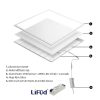 Prémium LED Panel 60x60cm 25W 4000K 3600lm UGR<19 BackLit LIFUD driver