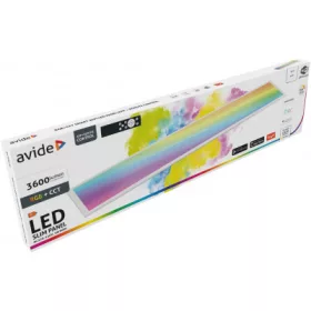 Okos, 60x60cm-es, 36W-os RGB+CCT LED panel távirányítóval