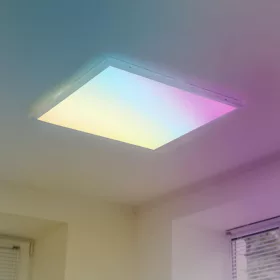 Okos, 60x60cm-es, 36W-os RGB+CCT LED panel távirányítóval