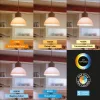 Braytron Premium E27 LED izzó 8.5W teljesítménnyel és 5 állítható színhőmérséklettel