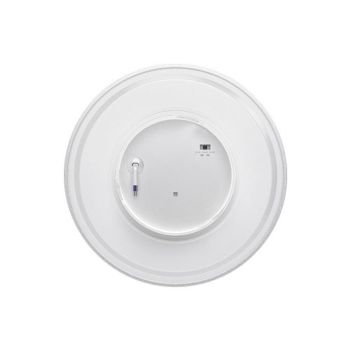 PALERMO modern, fehér, kerek, IP65 vízálló fali lámpa "halo" effektussal és CCT funkcióval