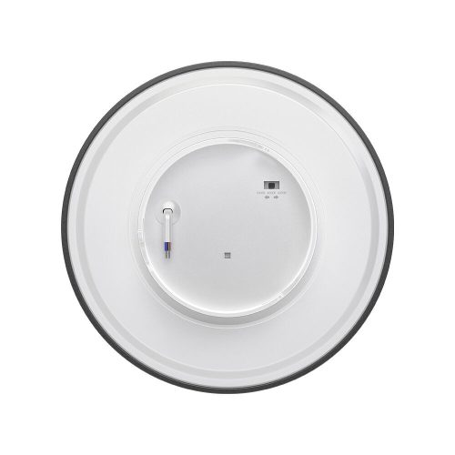 PALERMO modern, fekete, IP65 vízálló fali lámpa "halo" effektussal és CCT fehér fénnyel 12W 22cm