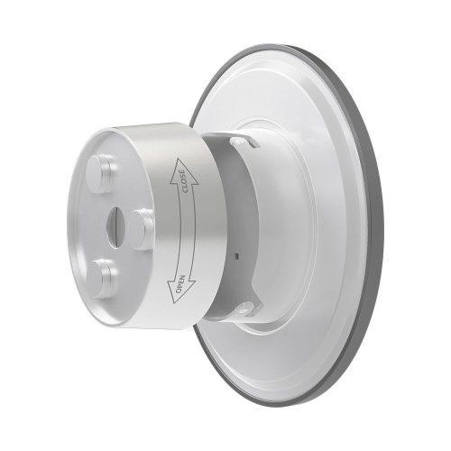 PALERMO modern, szürke, IP65 vízálló fali lámpa "halo" effektussal és CCT fehér fénnyel 12W 22cm