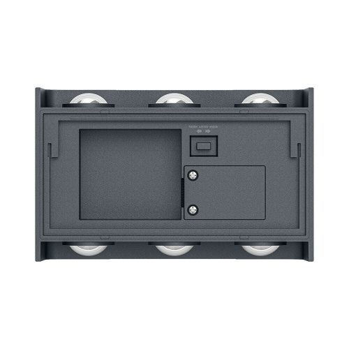 VECTOR modern, antracit, IP65 vízálló fali lámpa állítható színhőmérséklettel