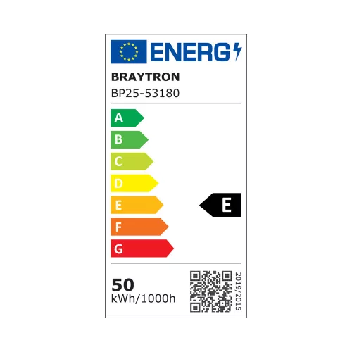 Falon kívüli készre szerelt Braytron 120x60 cm LED panel beépített kerettel és IP40 bogármentes védelemmel
