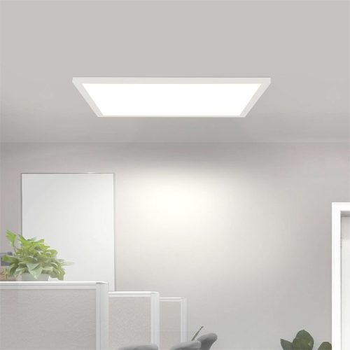 Falon kívüli készre szerelt Braytron 60x60 cm LED panel beépített kerettel és IP40 bogármentes védelemmel