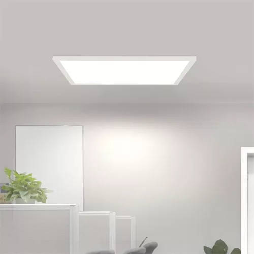 Falon kívüli készre szerelt Braytron 60x60 cm LED panel beépített kerettel és IP40 bogármentes védelemmel