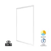 Braytron 60x60 cm-es LED panel állítható teljesítménnyel és színnel, fehér kerettel