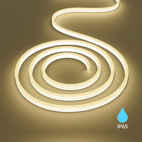 Neon Flex LED szalag 220V 6W/m Természetes fehér 4000K 350lm/m 8x16mm - Braytron