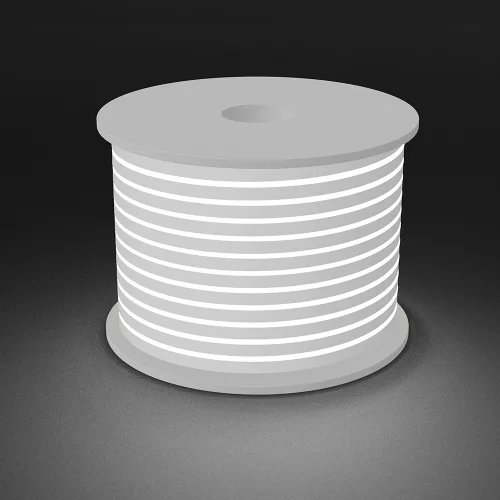 Neon Flex LED szalag 220V 6W/m Hideg fehér 6500K 350lm/m 8x16mm