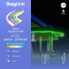 Neon Flex LED szalag 220V 6W/m Hideg fehér 6500K 350lm/m 8x16mm