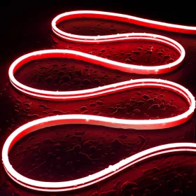 Neon Flex LED szalag 220V 6W/m Piros 350lm/m 8x16mm - Braytron