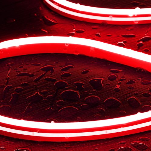 Neon Flex LED szalag 220V 6W/m Piros 350lm/m 8x16mm - Braytron