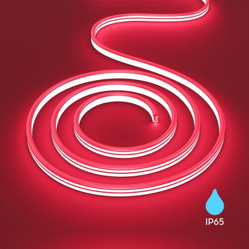 Neon Flex LED szalag 220V 6W/m Piros 350lm/m 8x16mm - Braytron