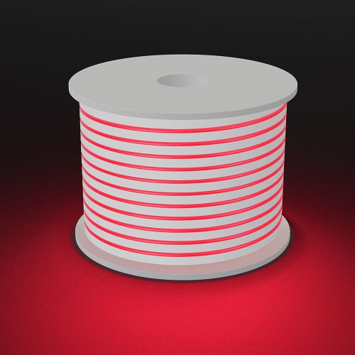 Neon Flex LED szalag 220V 6W/m Piros 350lm/m 8x16mm - Braytron