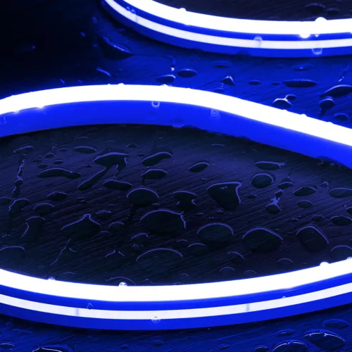 Neon Flex LED szalag 220V 6W/m Kék 350lm/m 8x16mm - Braytron