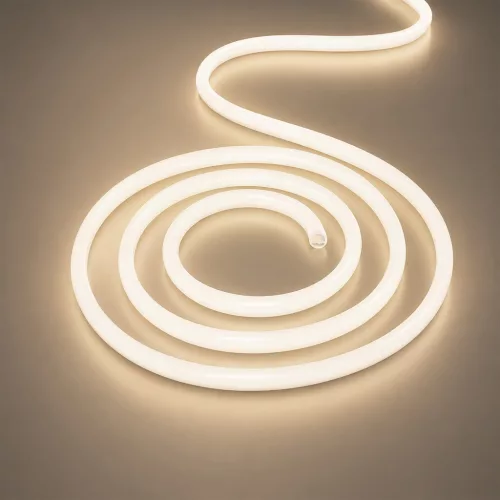Braytron BS02-00021 EcoLine D14 220V-os körkeresztmetszetű kültéri IP65 vízálló LED fénykábel 360 fokos természetes fehér fénnyel