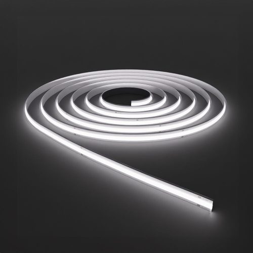 COBLINE COB LED szalag 220V, 6500K Hideg fehér, 12W/m, 1250lm/m 360LED/m, 10mm, IP65 - Braytron
