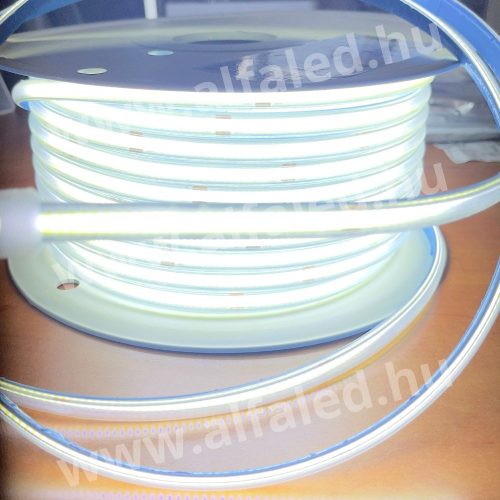 COBLINE COB LED szalag 220V, 6500K Hideg fehér, 12W/m, 1250lm/m 360LED/m, 10mm, IP65 - Braytron