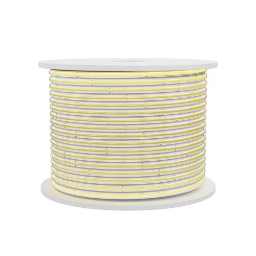 COBLINE COB LED szalag 220V, 6500K Hideg fehér, 12W/m, 1250lm/m 360LED/m, 10mm, IP65 - Braytron
