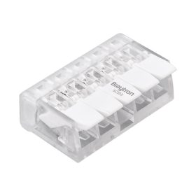   WAGO Típusú Gyorscsatlakozó (5 portos) – Karos Vezeték Összekötő