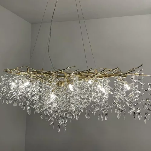 Luxus függő kristály csillár Ø120cm 12xG9