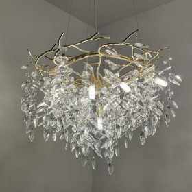 Luxus függő kristály csillár Ø60cm 9xG9