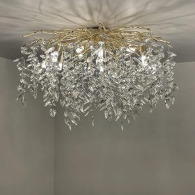 Luxus mennyezeti kristály csillár Ø80cm 12xG9