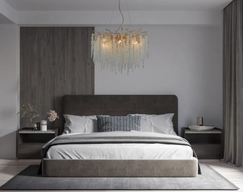 Luxury függő mennyezeti kristály csillár Ø80cm 13xG9