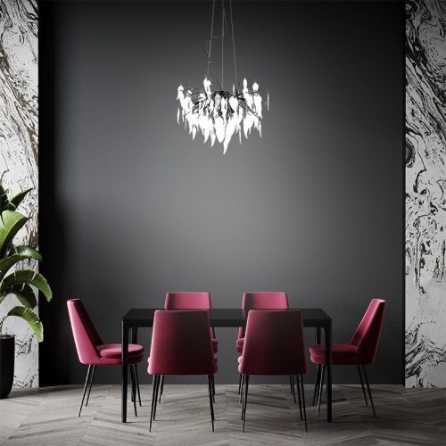 Függő kristály csillár Ø60cm 10xG9