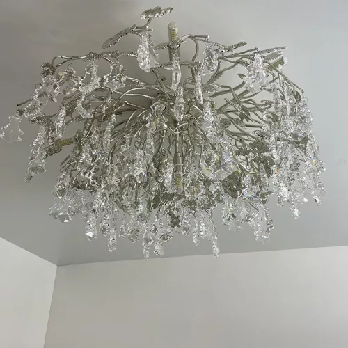 Luxus mennyezeti kristály lámpa Ø80cm 12xG9