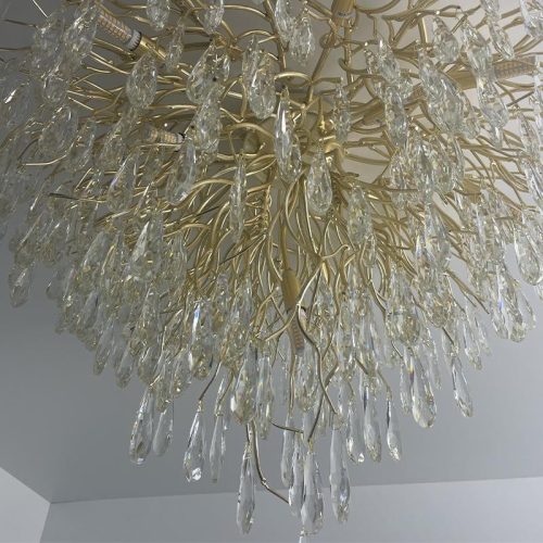 Luxury mennyezeti kristály csillár Ø80cm 12xG9