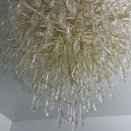 Luxury mennyezeti kristály csillár Ø80cm 12xG9