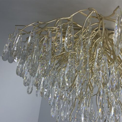 Luxury mennyezeti kristály csillár Ø80cm 12xG9