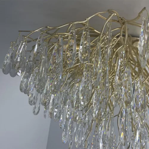 Luxury mennyezeti kristály csillár Ø80cm 12xG9